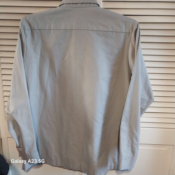 Red Kap Mens Light Blue Button-Up Work Shirt With DeHops Brewing Logo - Picture 6 of 9